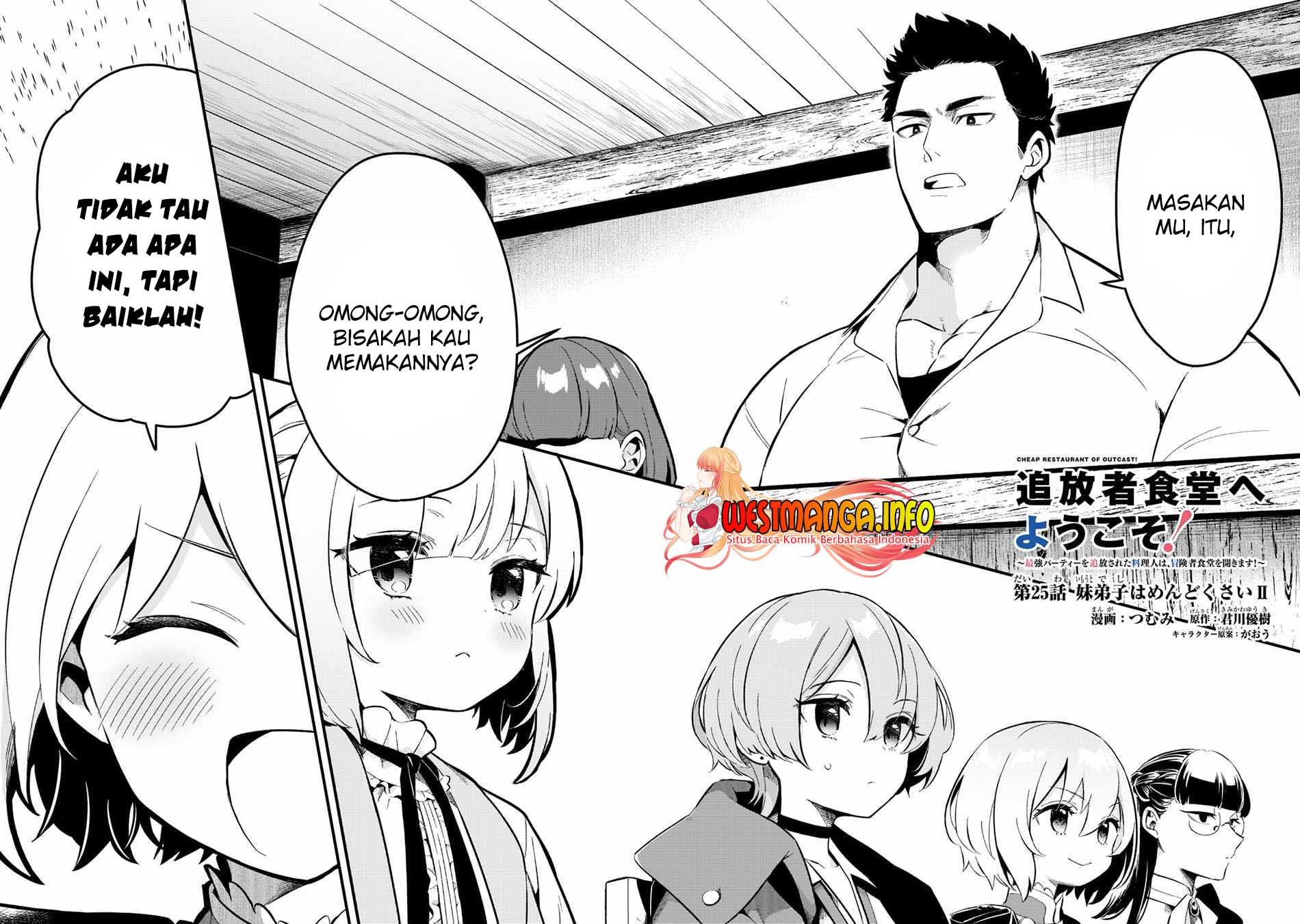 Welcome to Cheap Restaurant of Outcasts! Chapter 25 Bahasa Indonesia